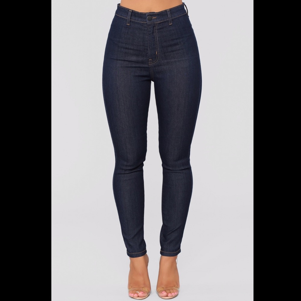 Claudia Stretch High Rise Jeans